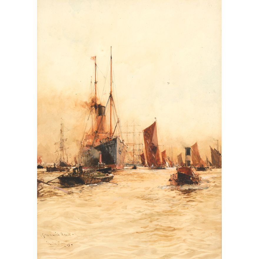 Charles Dixon 'Greenwich Reach'