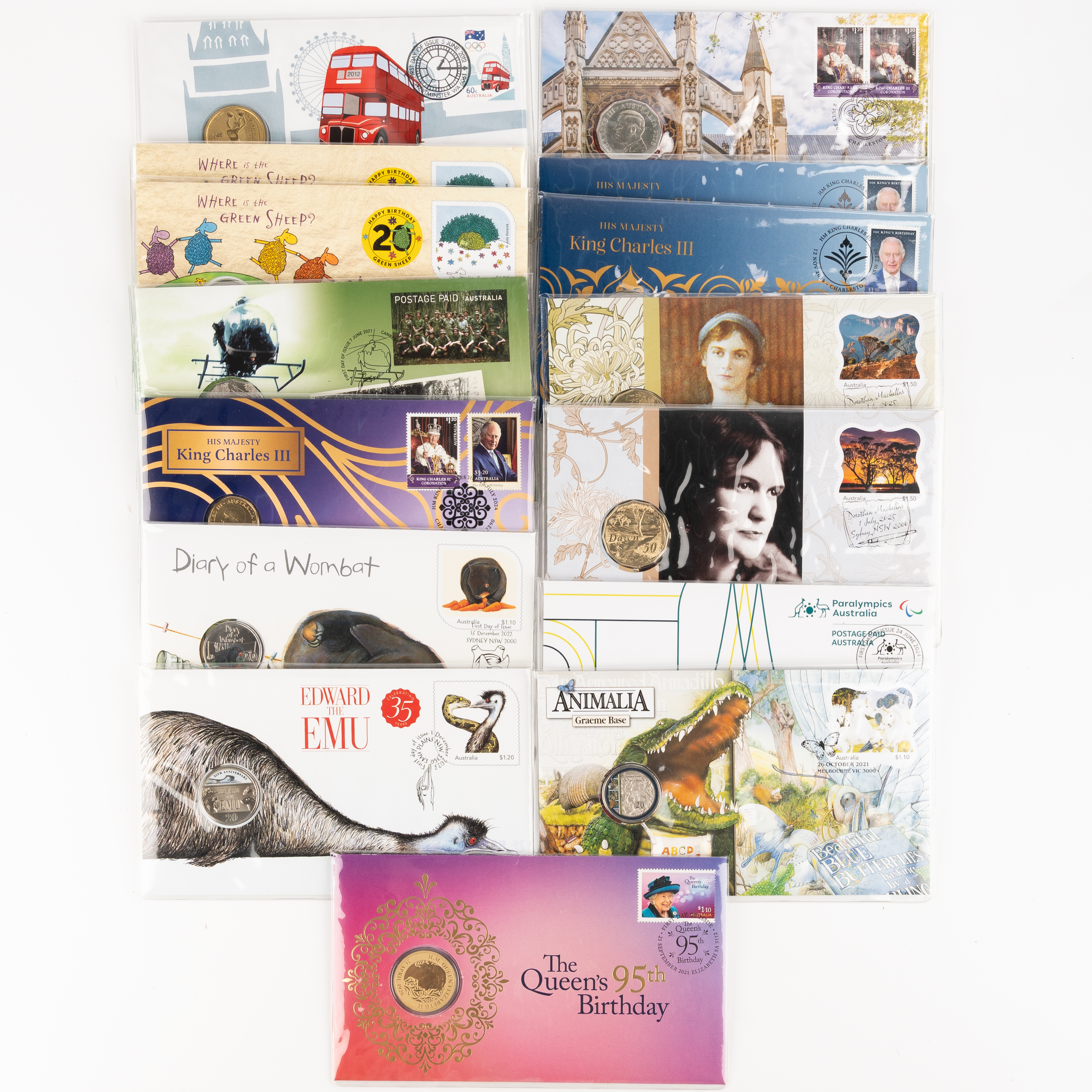 Assorted Themes, Twenty Cents - One Dollar, 2012 - 2025, CHU