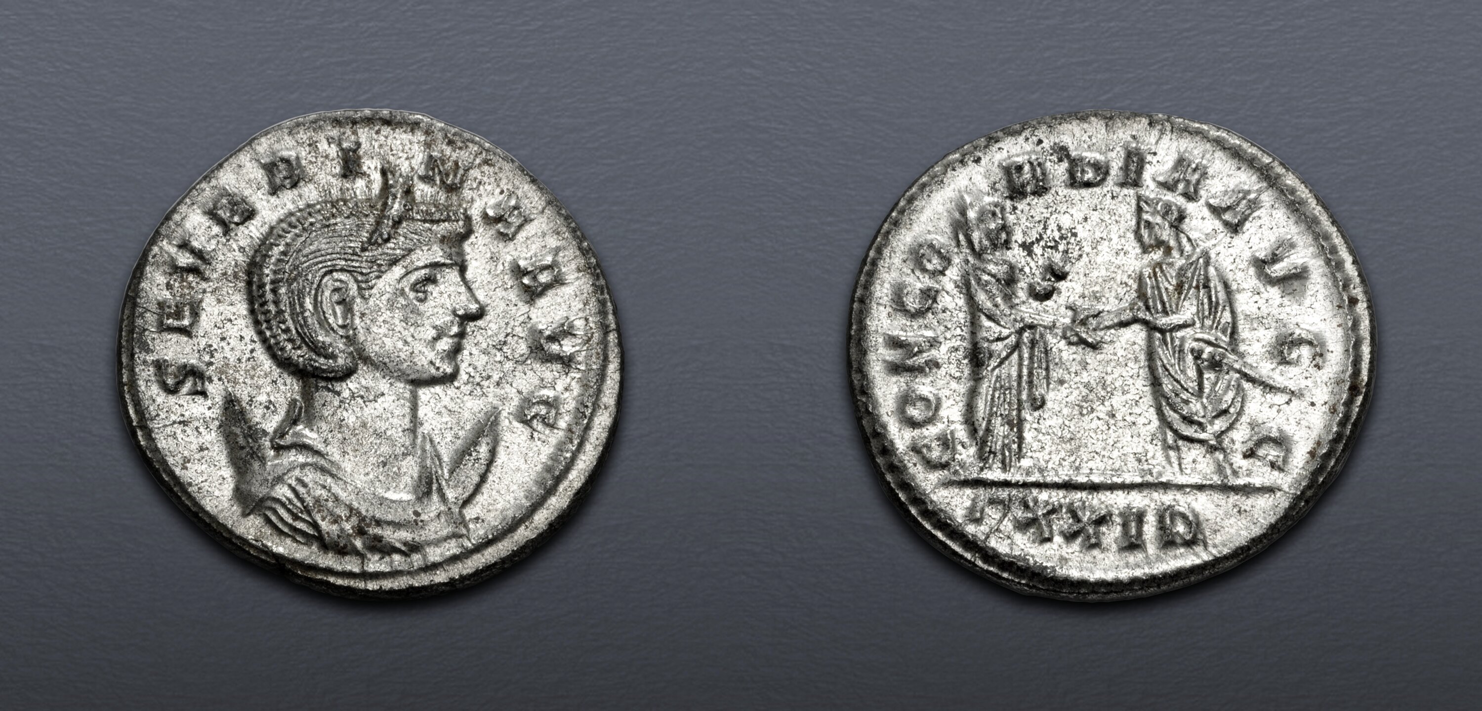 Severina. Augusta, AD 270-275. Antoninianus (21mm, 4.18 g, 6h). Rome ...