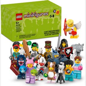 LEGO MINIFIGURES SERIES 27 6 PACK - MULTIPACK OF COLLECTIBLE FIGURES FOR KIDS, BOYS AND GIRLS, AGES 5+ - MYSTERY BLIND BOX OF 12 P