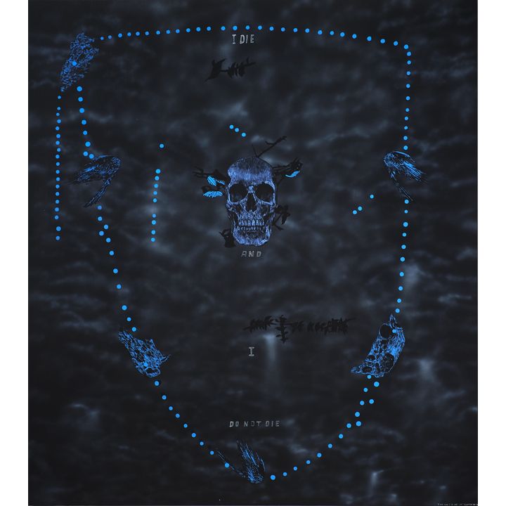 Shane Cotton, I Die And I Do Not Die