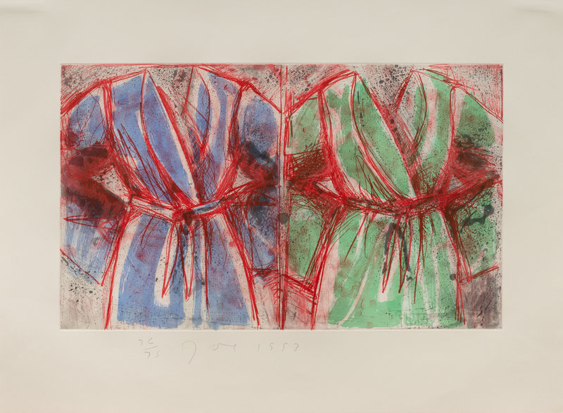 Jim Dine
(American, B. 1935)
Behind the Thicket, 1993