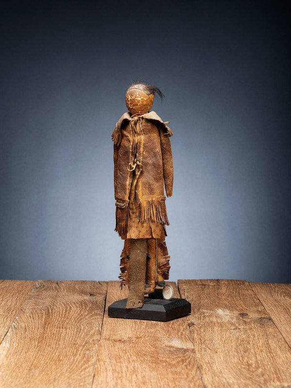 Early Southern Plains Hide Doll