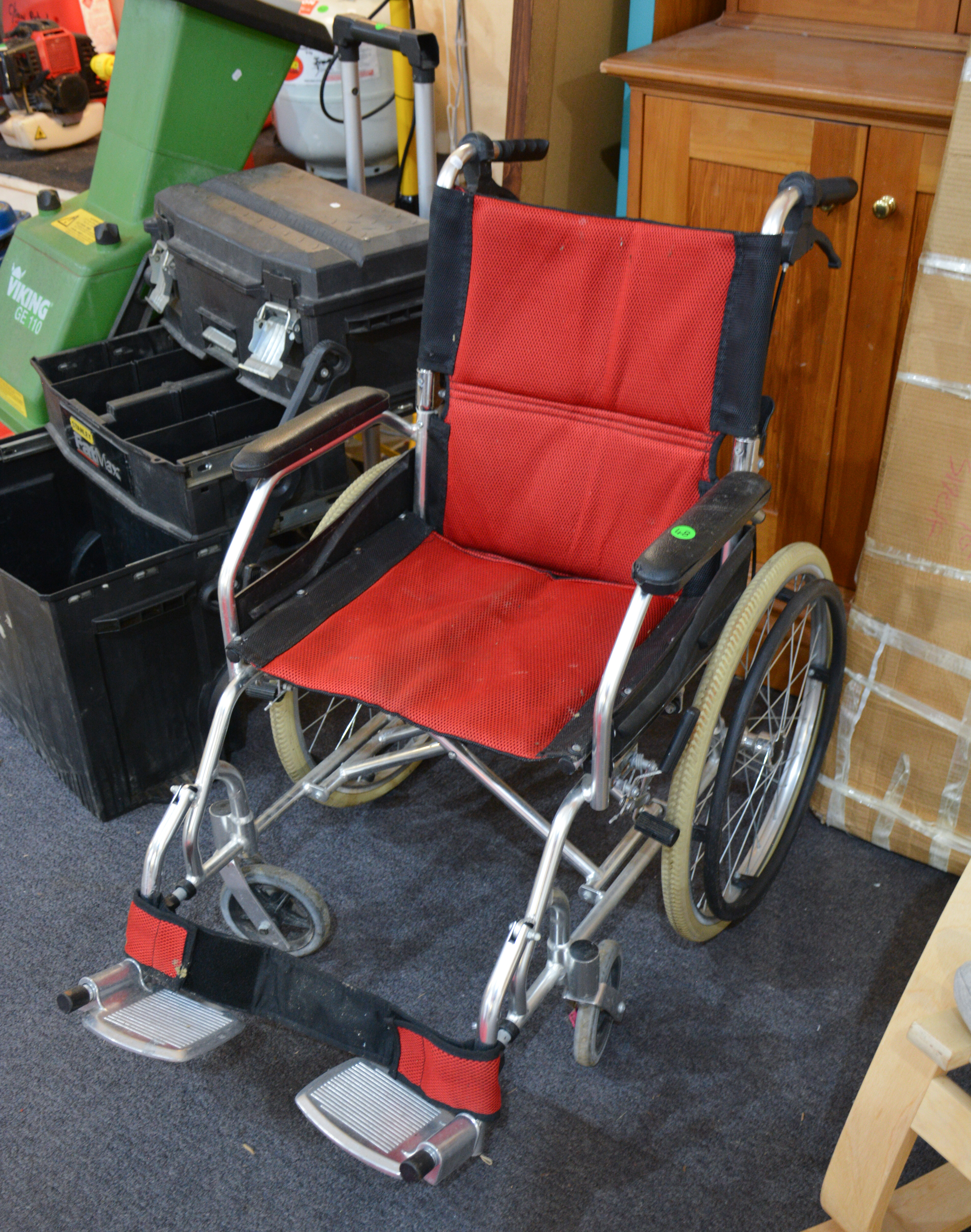 Collapsable Wheelchair — NZ auction result
