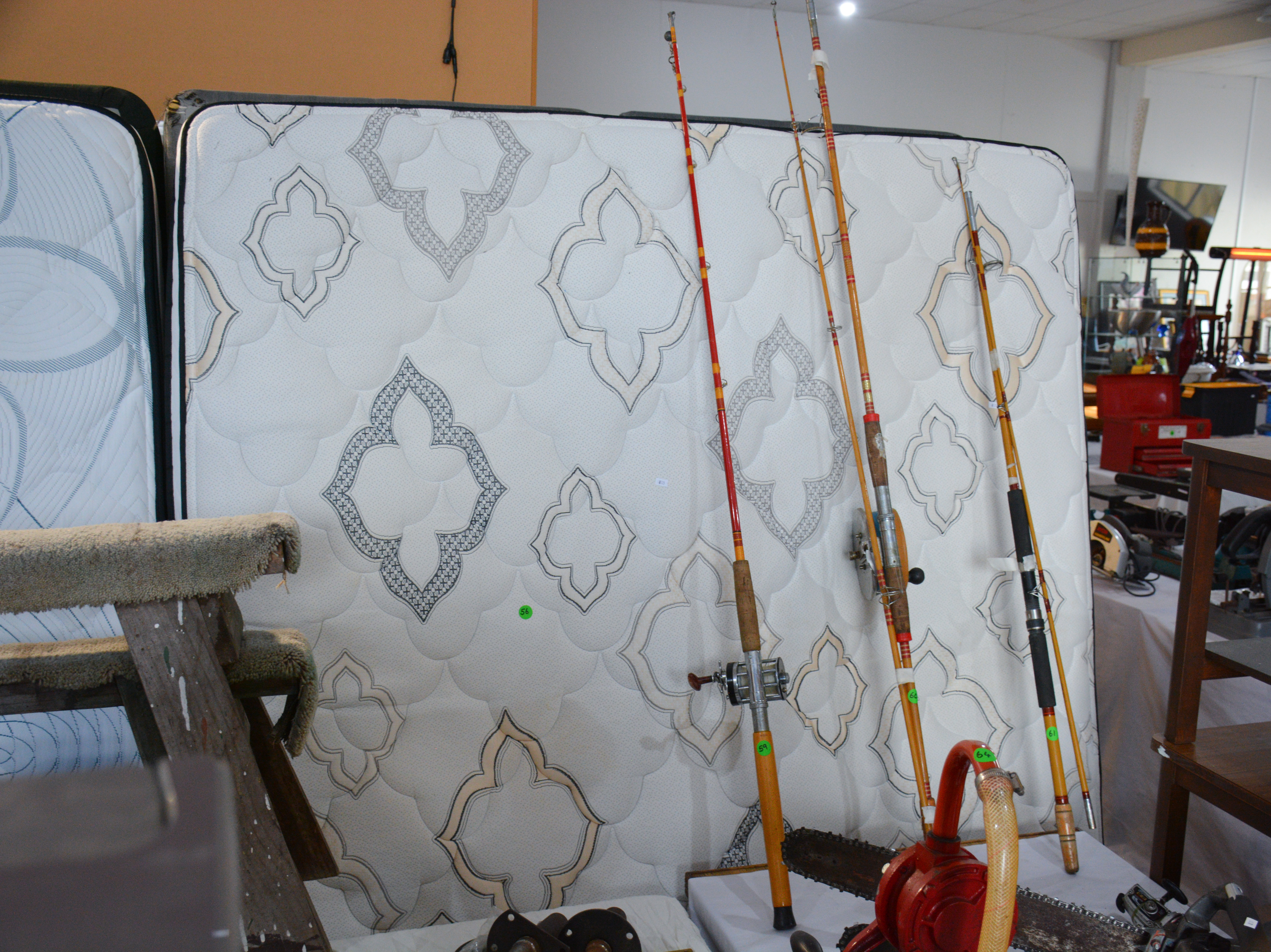 Split Base King Bed Mattress and Base — sold at auction in New Zealand for $130