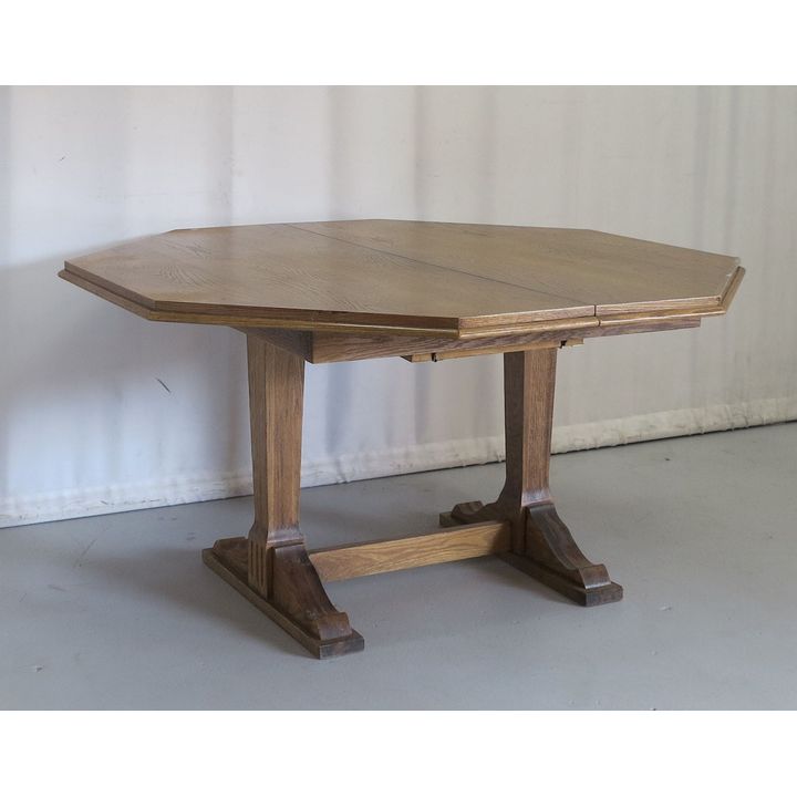 OAK EXTENSION DINING TABLE