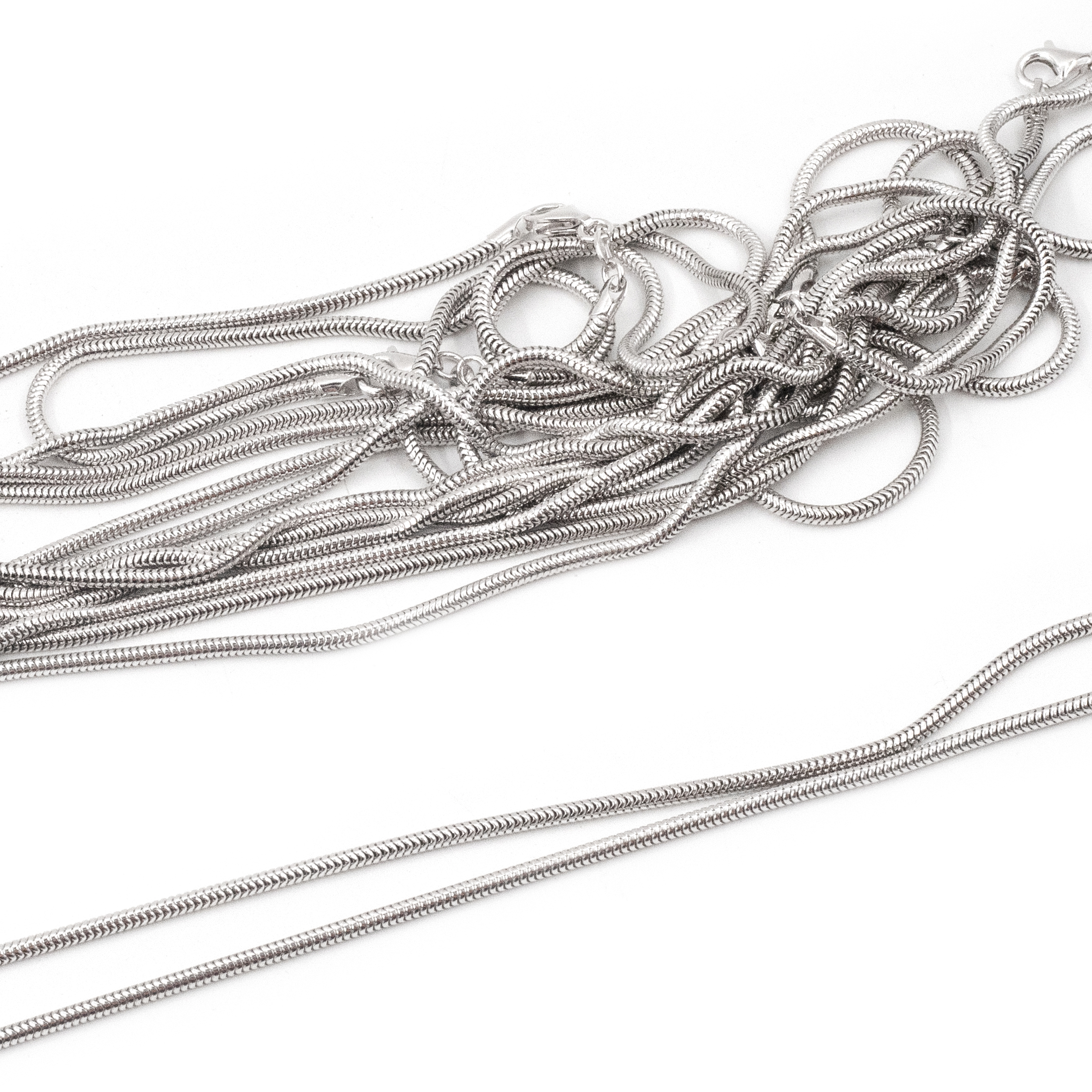 Mix Lot of Silver Chains