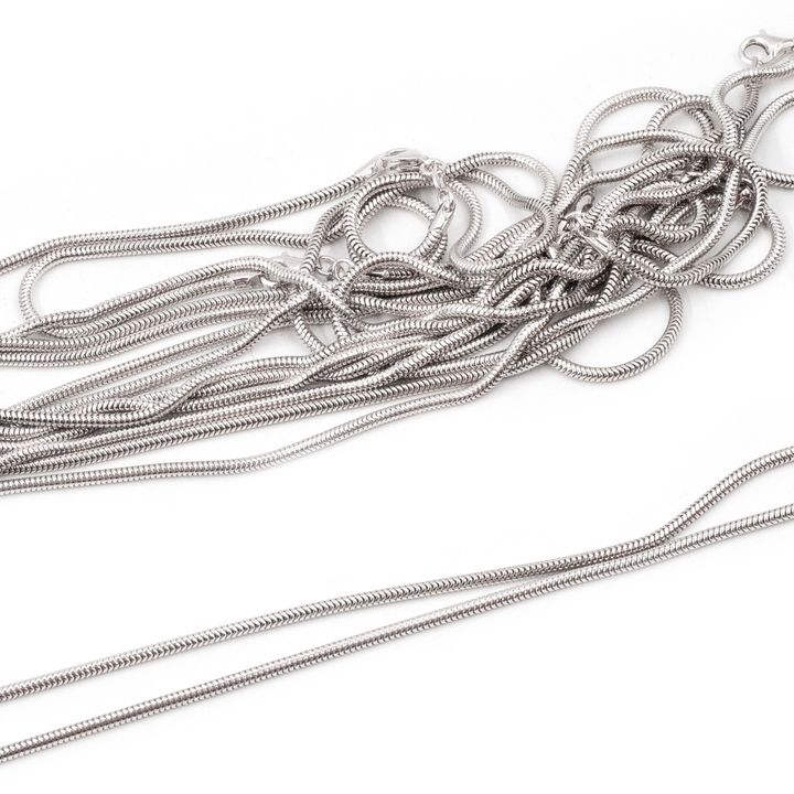 Mix Lot of Silver Chains