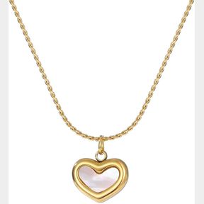 Women Gold Plated Stainless steel Pendant Necklaces |