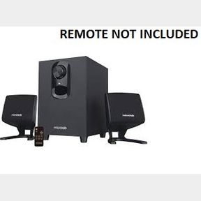 Microlab M108BT 2.1 Bluetooth Subwoofer Speaker With USB Port- REMOTE NOT INCLUDED -51672/3950 B6 (S5)