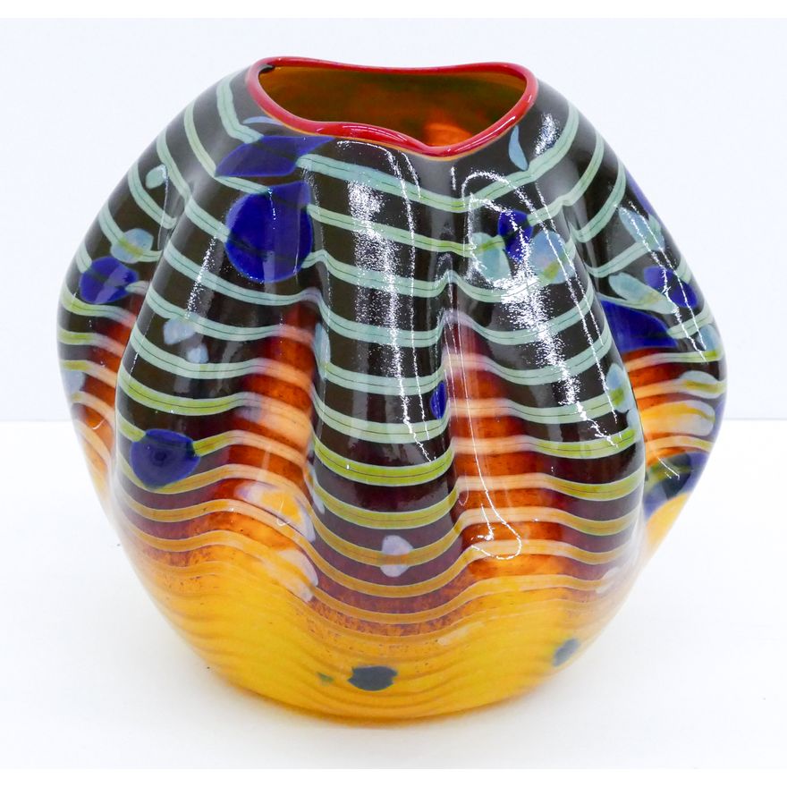 Dale Chihuly ''Cinnamon Macchia'' 2001 Blown Glass