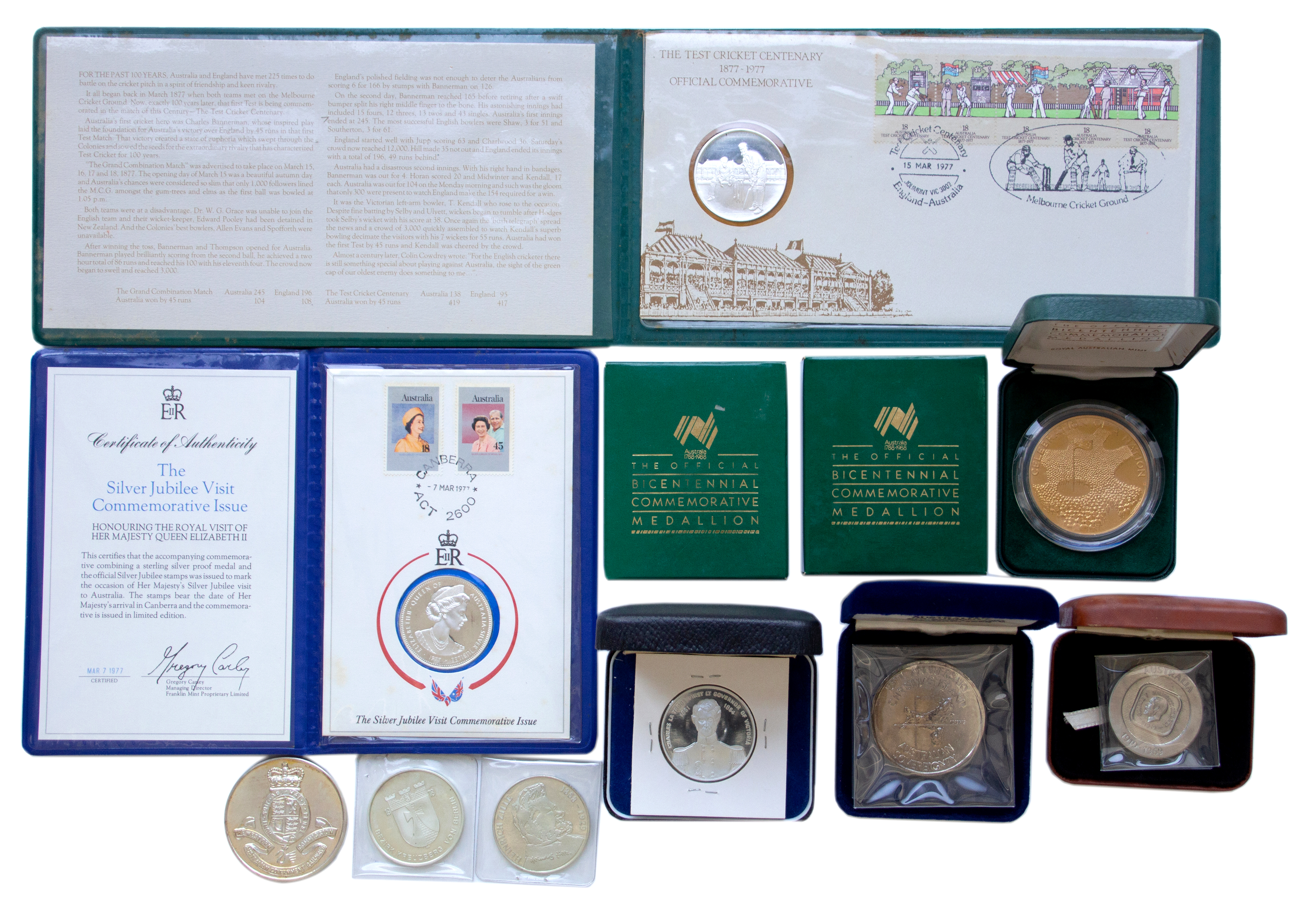 Commemorative Medallions,