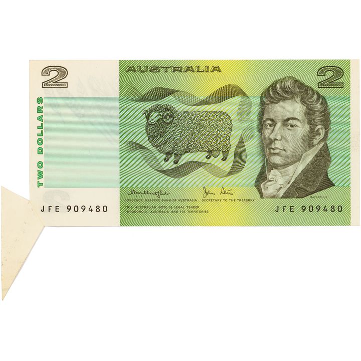 Knight/Stone, Two Dollars, 1979, UNC