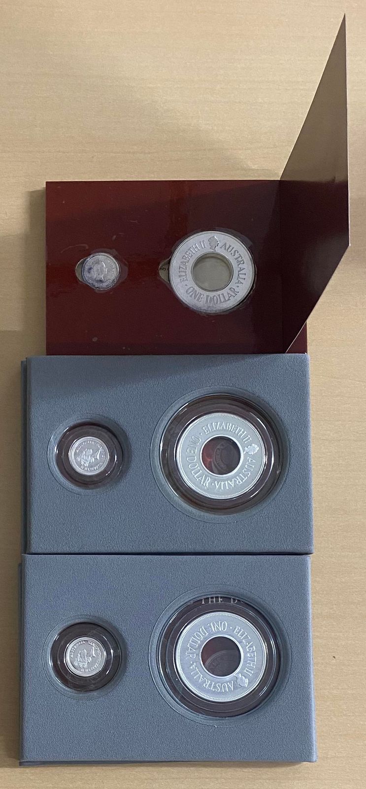 オーストラリア 銀貨 ホーリーダラー＆ダンプ 1988年、1989年 2