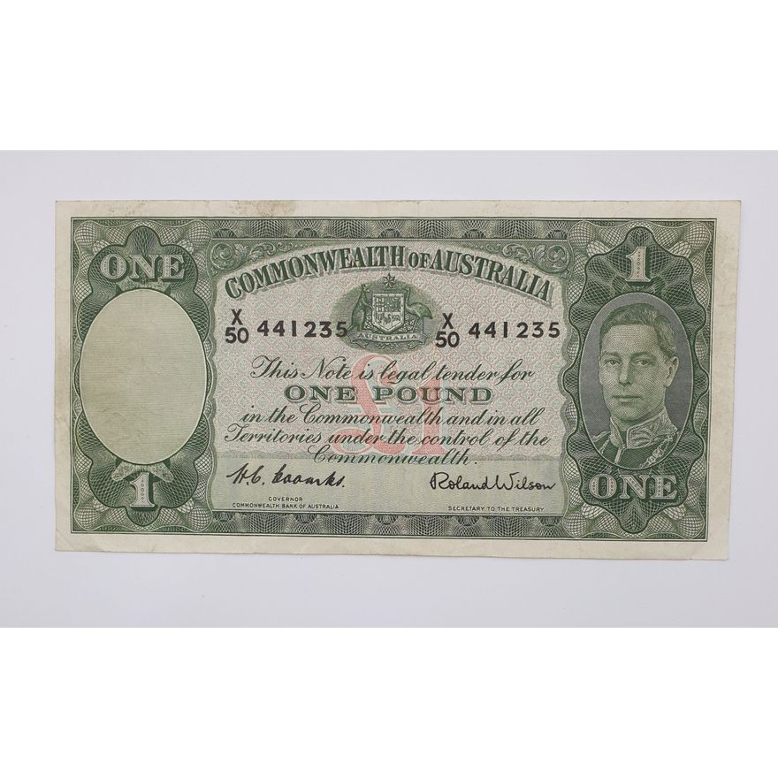 CoA C/W One Pound Note