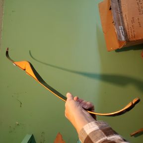Recurve bow from Taylor's Archery shop in Parsons
