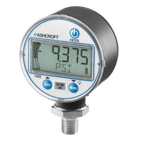 ASHCROFT 6833401 DIGITAL VACUUM GAUGE W/BACKLIGHT, 0-30"HG