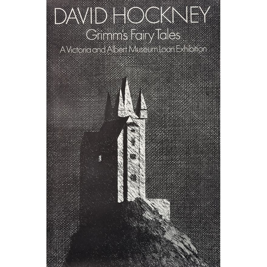 David Hockney - Two Victoria & Albert Museum's poster prints