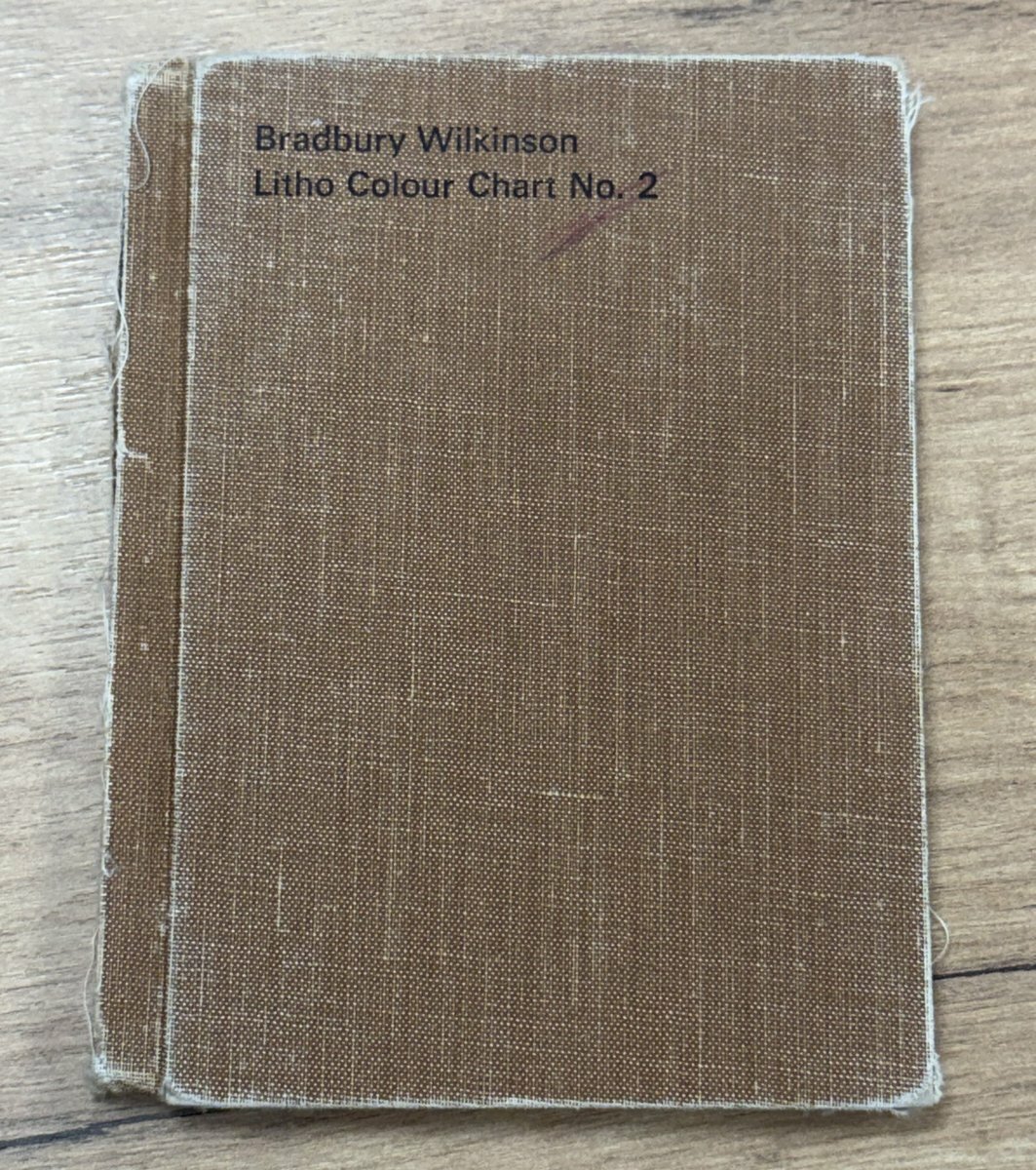 Bradbury Wilkinson Litho Colour Chart Book, Litho Colour Chart No. 2 ...