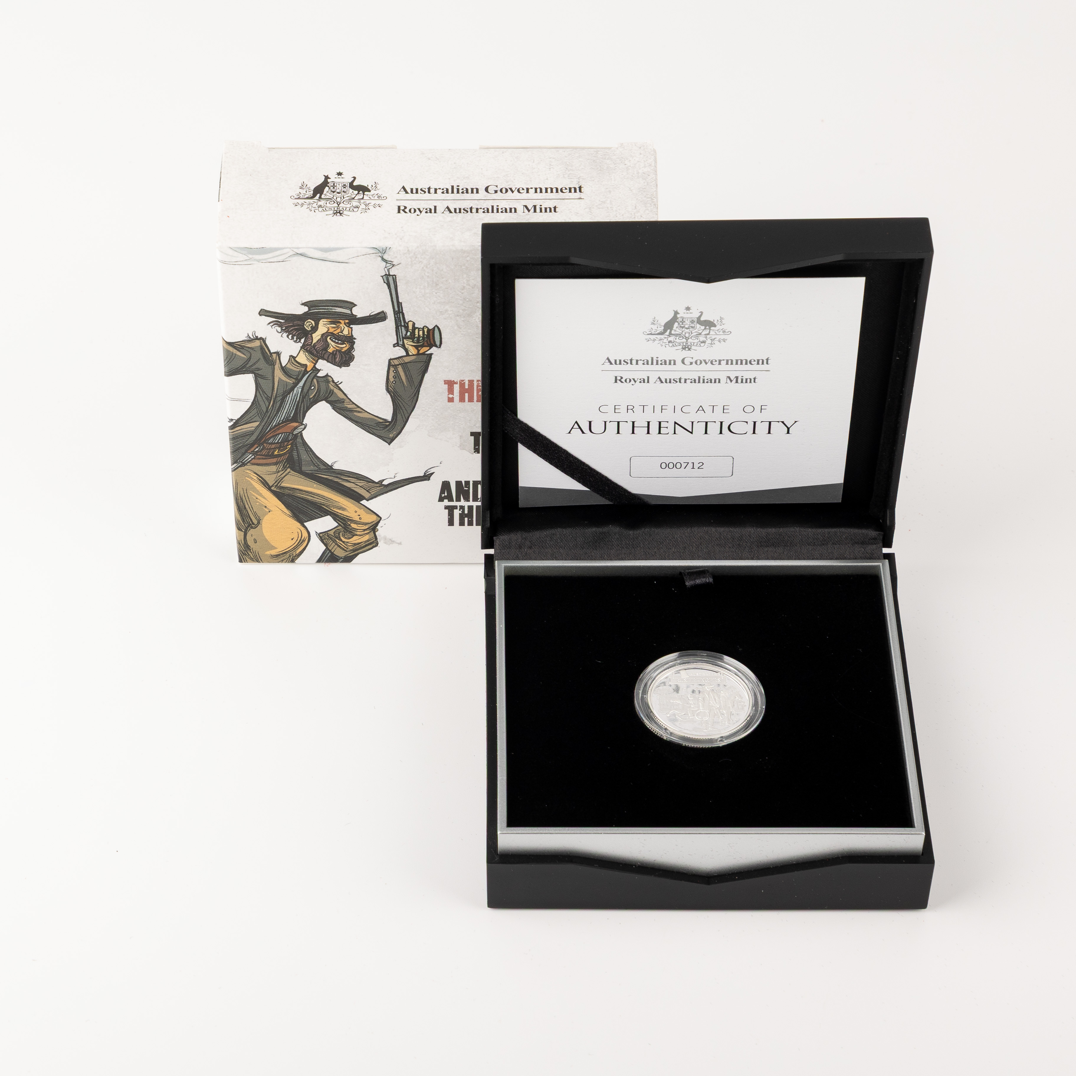 The Bold, The Bad and The Ugly Silver Proof Coin, One Dollar, 2019