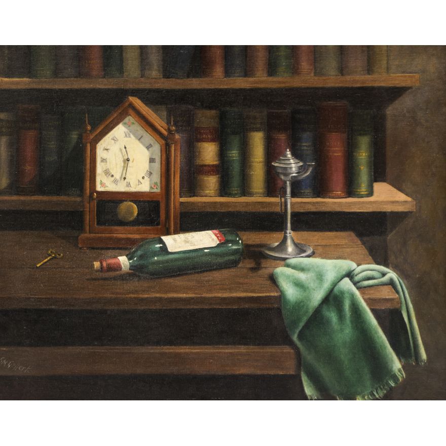 Samuel Gellert ''Still Life'' 1948 Oil