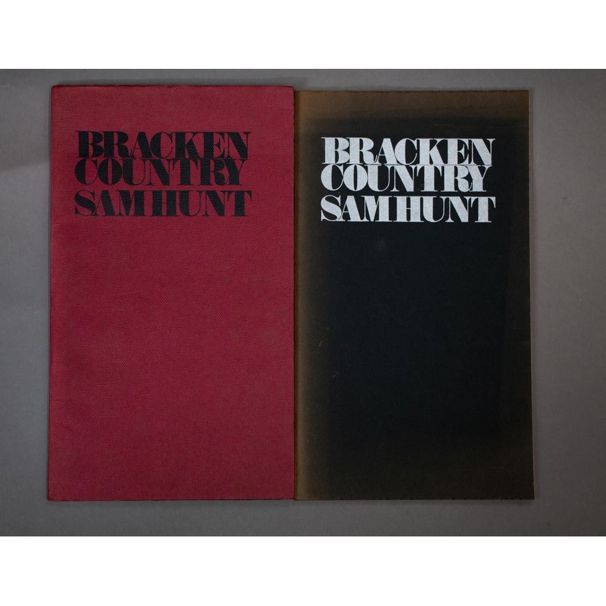 HUNT, SAM [ 2 copies, one signed] - Bracken Country.