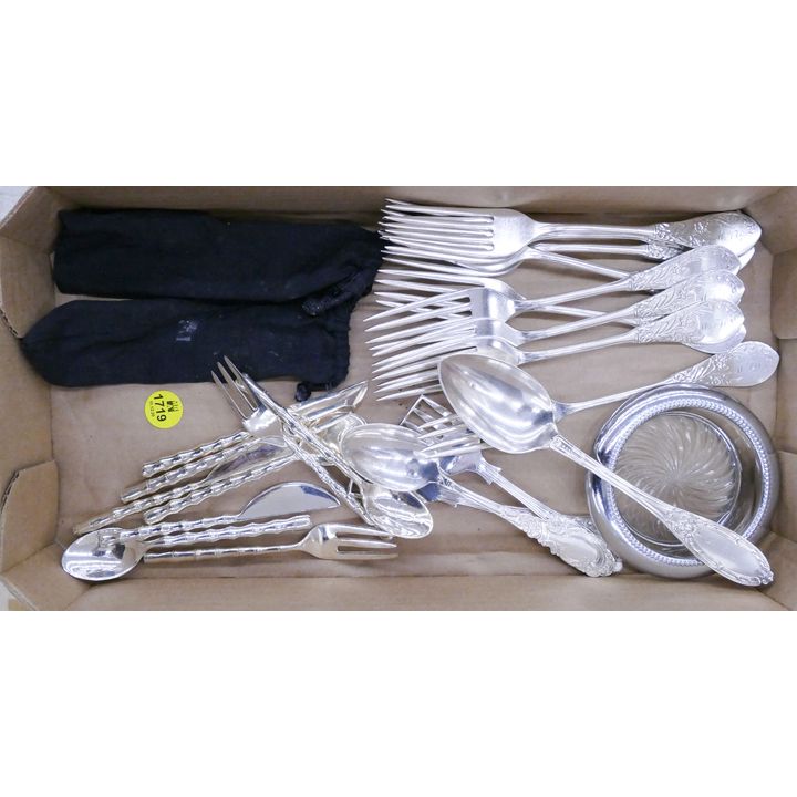 Box Antique SP Fork Set Etc