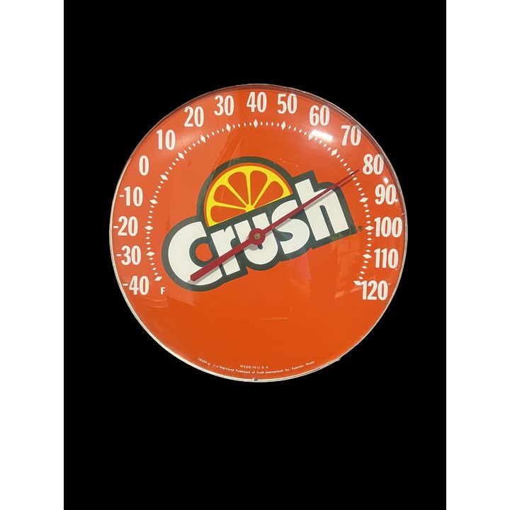 Orange Crush Soda Thermometer