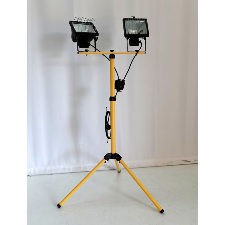 TELESCOPIC 500W FLOOR LIGHT - DOUBLE