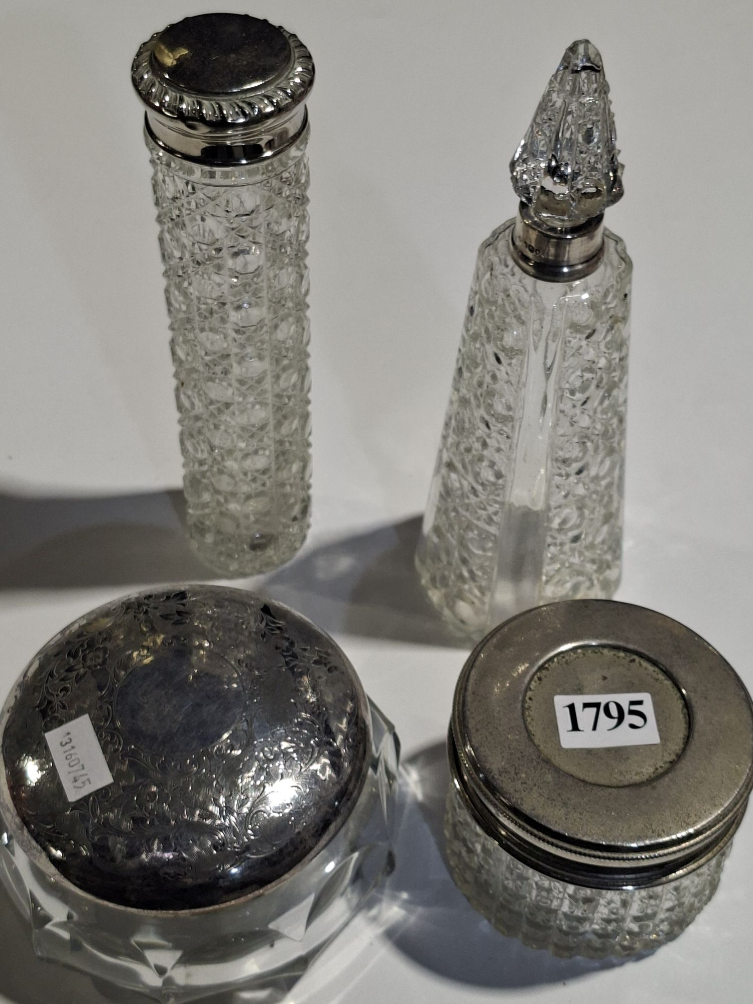 DRESSING TABLE JARS