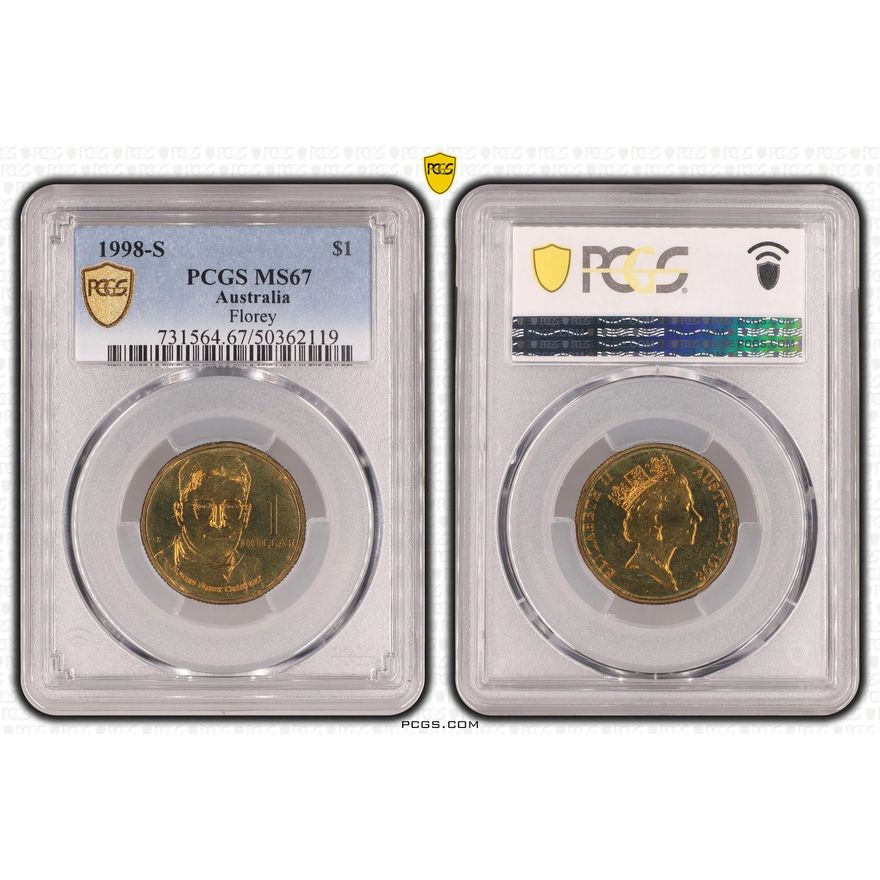 Florey, One Dollar, 1998-S, PCGS MS67