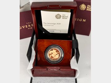 2020 '200TH ANNIVERSARY OF KING GEORGE III'S DEATH PRIVY' PROOF GOLD SOVEREIGN BOXED & CERTIFICATED