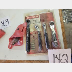 Craftsman off set screw driver wrench set and other tool