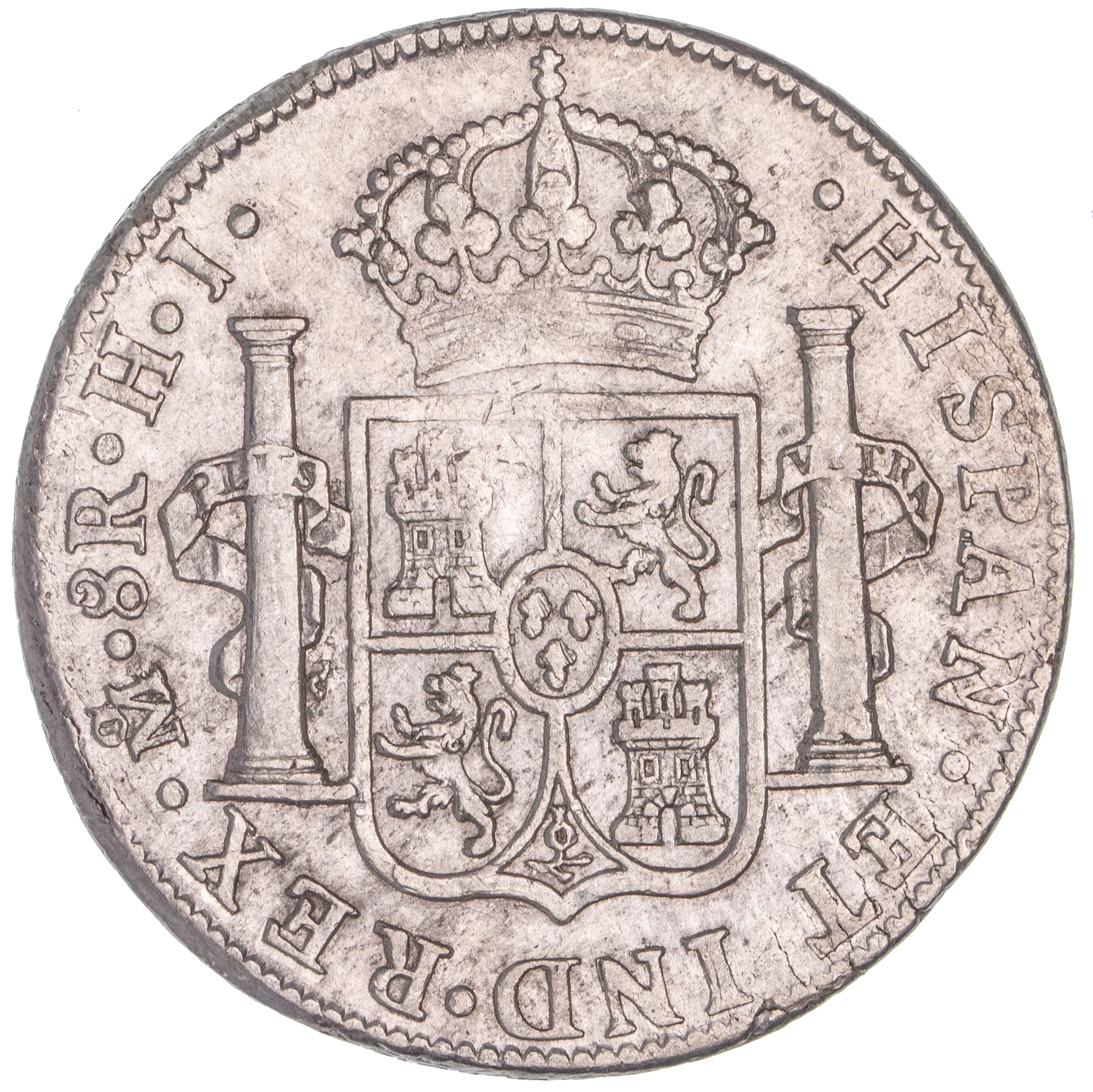 Mexico, Ferdinand VII, Eight Reales, 1811-HJ, VF