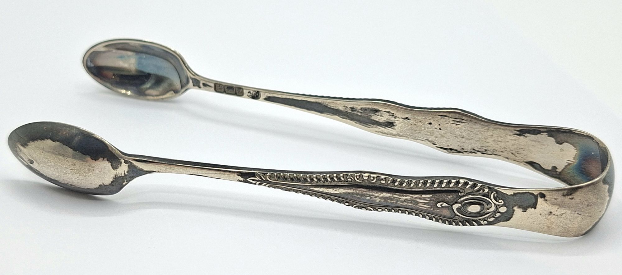 5 · STERLING SILVER SUGAR TONGS