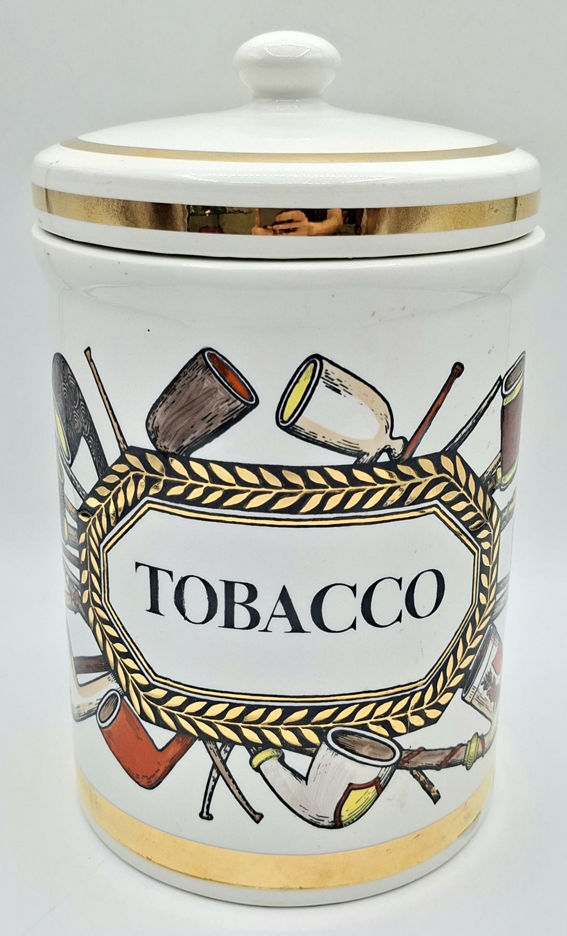 36 · FORNASETTI ITALY TOBACCO JAR