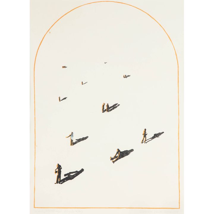 Dobrochna Jurczak-Świtka | Z serii Zielone łąki, 1975
