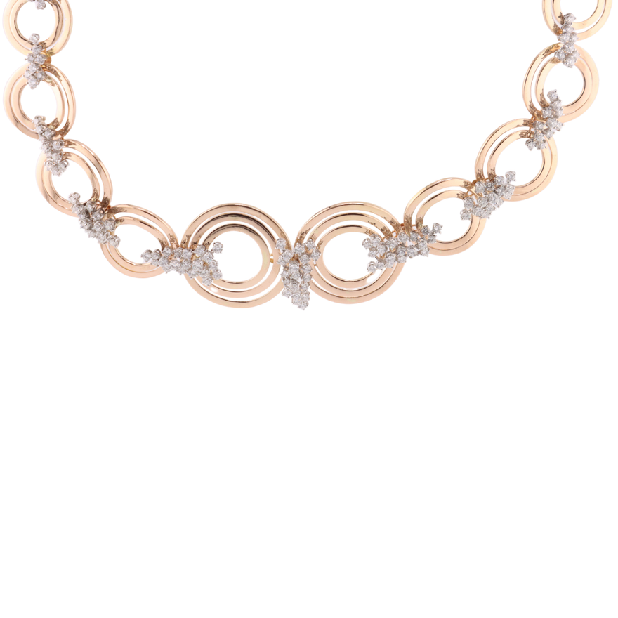 Gargantilla con diamantes