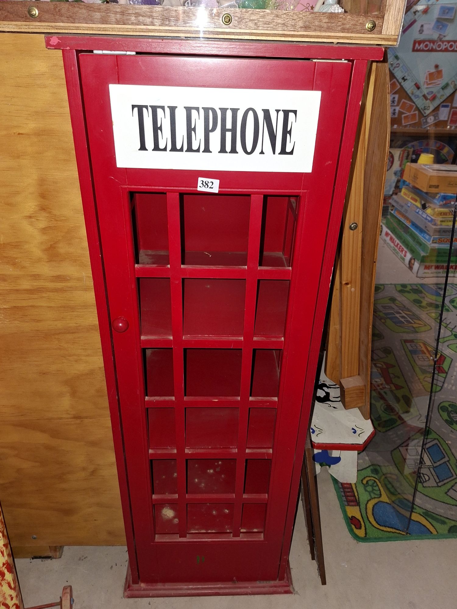 Telephone Box Shelf