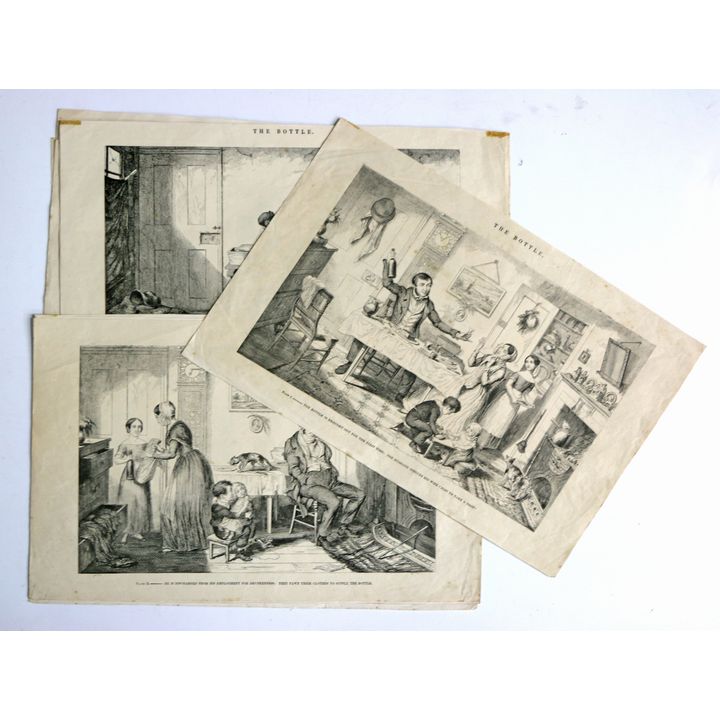 CRUIKSHANK, GEORGE  , The Bottle,