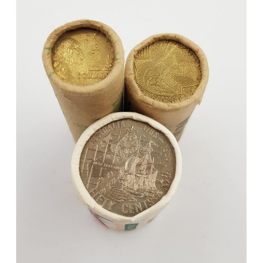 Aus. Coin RAM Rolls (x3)