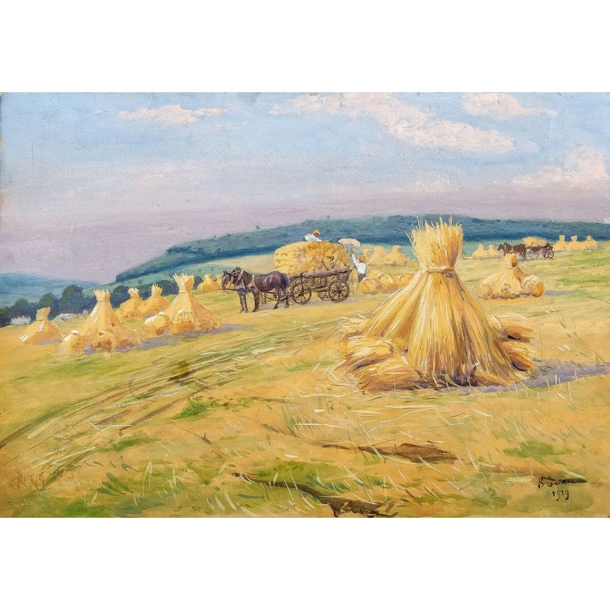 Soter Małachowski-Jaxa | Zwózka, 1919 r.