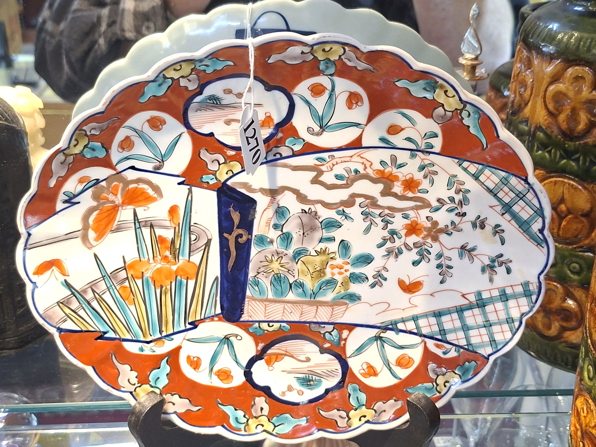 1270 · JAPANESE IMARI DISH