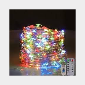 USB Fairy Lights LED String - 10 Meters - 10 meter long USB Powered Multi-Colour App Controlled - 51748/19976 SN B2 (S7)