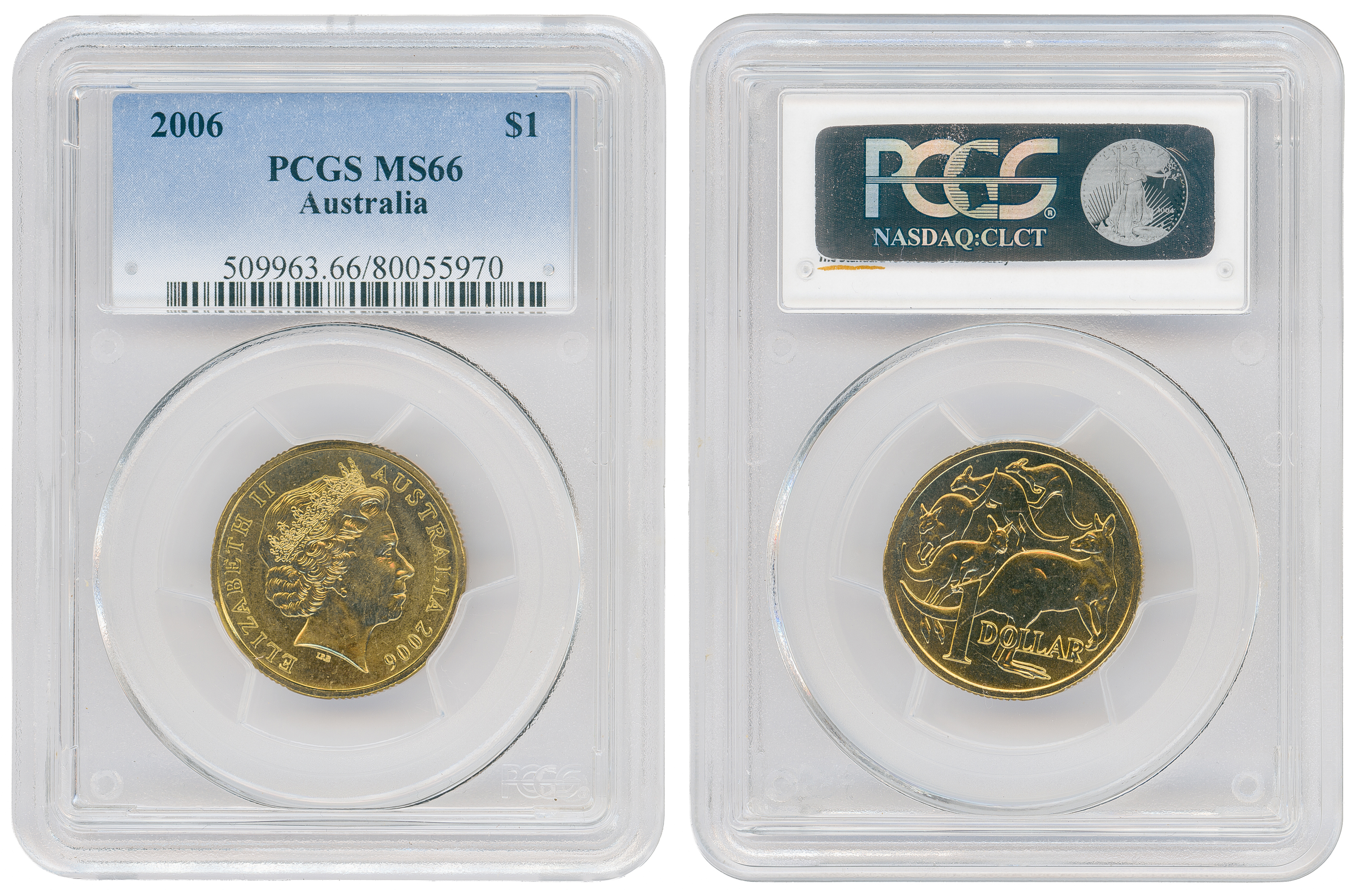One Dollar, 2006, PCGS MS66