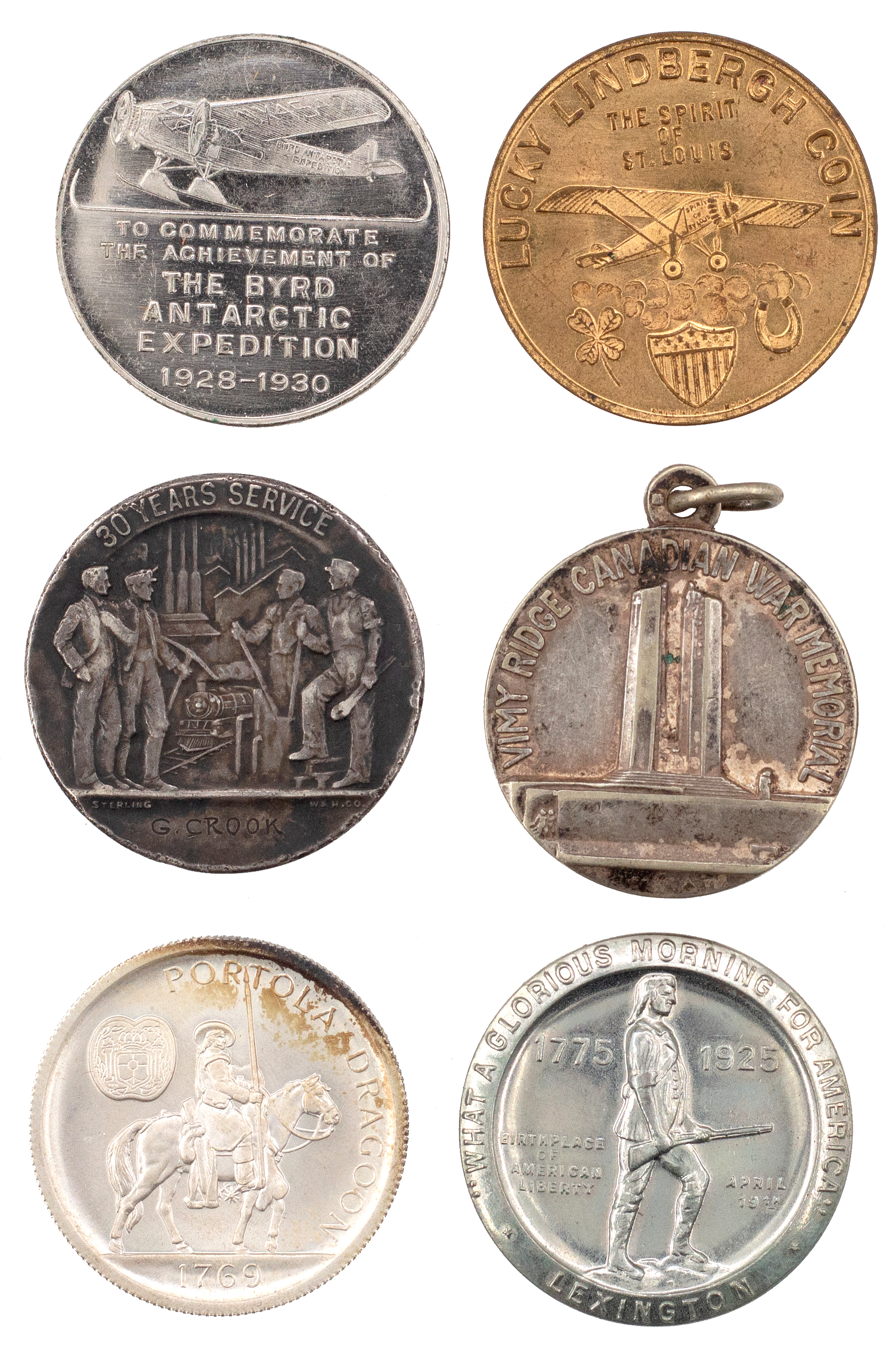 United States, Richard E. Byrd, Antarctic Expedition Medal, 1928 - 1930, CHU