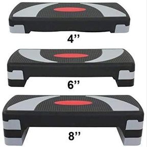 NEW 31 IN ADJUSTABLE WORKOUT AEROBIC EXERCISE STEPPER S3056