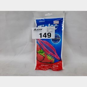 ZIPLOC MEDIUM STORAGE BAGS 15 S - ZIPLOC MEDIUM SEAL TOP STORAGE BAGS - STRONG ENOUGH TO USE AGAIN- FILL USE REPEAT