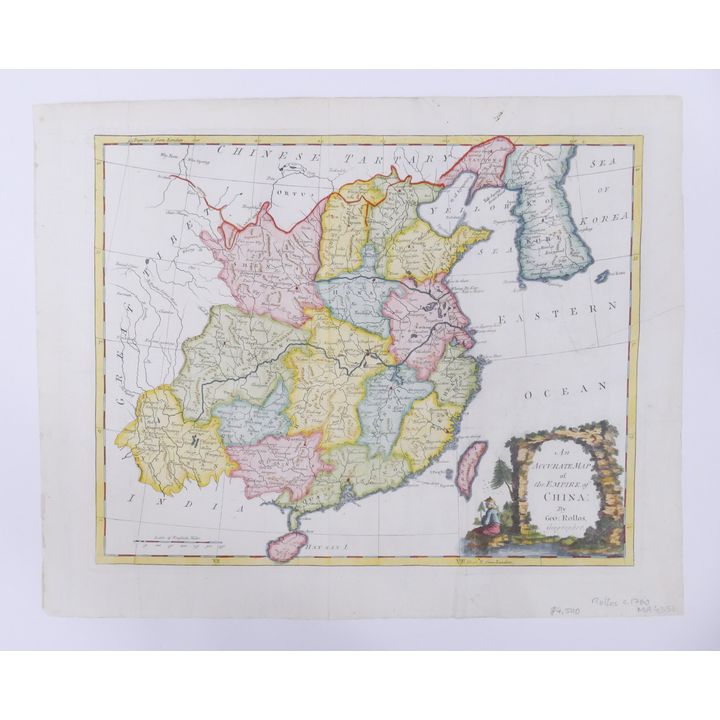 George Rollos, Accurate Map of China. 1760