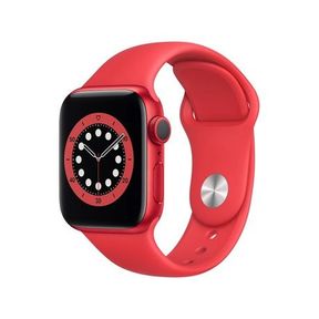 Apple Watch Series 6 GPS Only (40mm) - Red Case with Red Sport Band